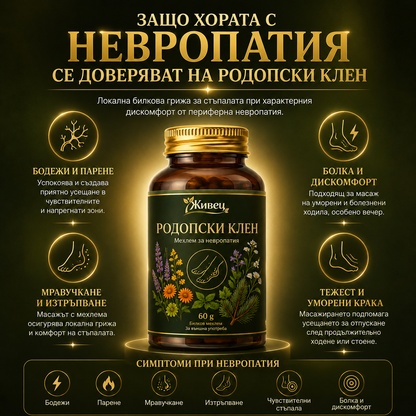 Мехлем Родопски Клен - Невропатия